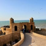 Authentic Moroccan seafood dishes at Essaouira Restaurant with ocean view